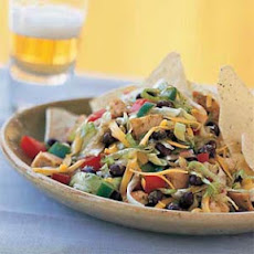 Black Bean-Taco Salad with Lime Vinaigrette