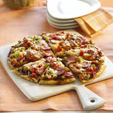 Barbeque Smoked Sausage Pizza