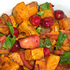 Sweet Potato and Cranberry Saute