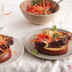 Hoisin-Glazed Meatloaf Sandwiches