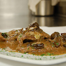 Veal Marsala (With Onion and Mushrooms)