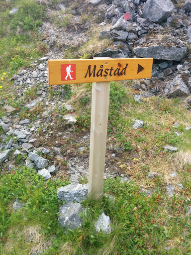 Måstad Hiking Trail Sign