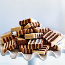 Black and White Striped Cookies