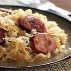 Slow Cooker Kielbasa and Beer