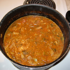 Spiced Vegetable and Banana Soup