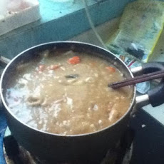 Cream of Browned Potato and Oatmeal Soup