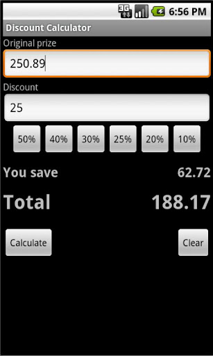 Discount Calculator