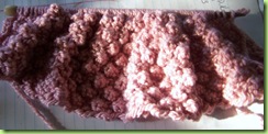 knitted knitting bag