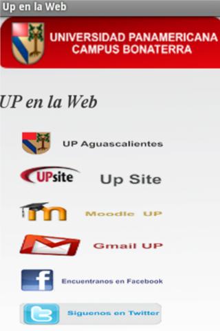 Up en la Web