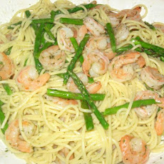 Linguine With Asparagus.