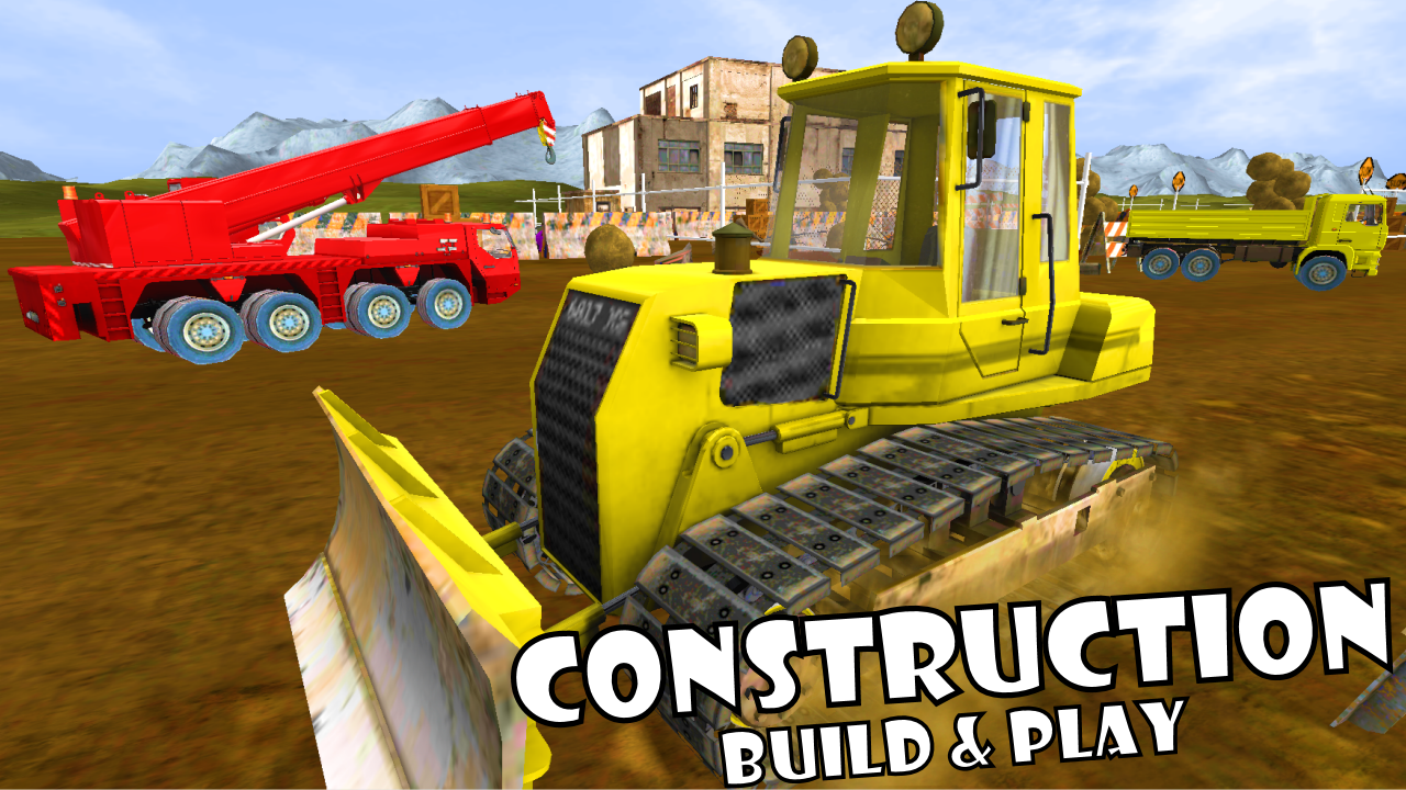 Android application Construction Build Play Kids screenshort