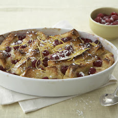 Lemon-Raspberry French Toast Strata