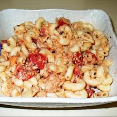 Easy Tuna Pasta Salad for One