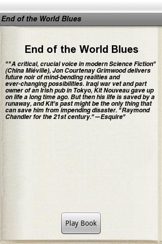 End of the World Blues
