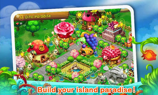 dino-paradise-with-papaya for android screenshot