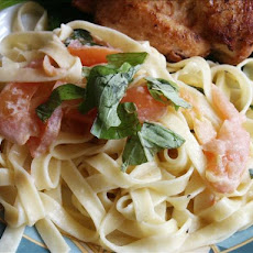 Linguine and Summer Vodka Sauce