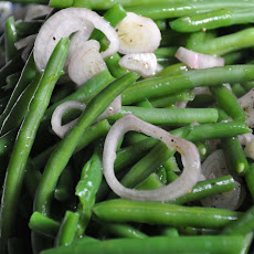 Skinny Green Beans with Shallots