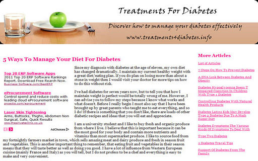 Treatments For Diabetes