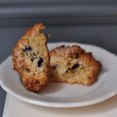 Blueberry, Juniper, and Cornmeal Drop Scones