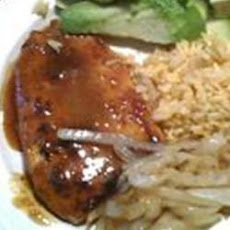Spicy Salmon with Caramelized Onions
