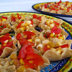 Creole Roasted Fresh Corn-Tomato Salsa