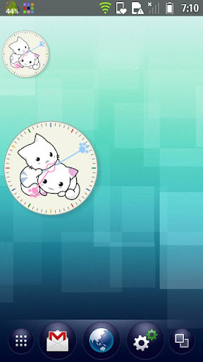 免費下載個人化APP|Kitten Clock Widget app開箱文|APP開箱王