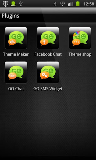 【免費個人化App】GO SMS PRO THEME Black Gloss-APP點子