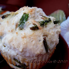 Asparagus-Sour Cream-Muffins
