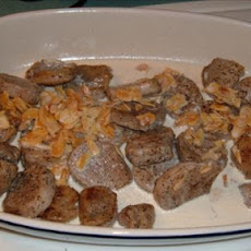 Pork Tenderloin in Brandied Almond Cream Sauce