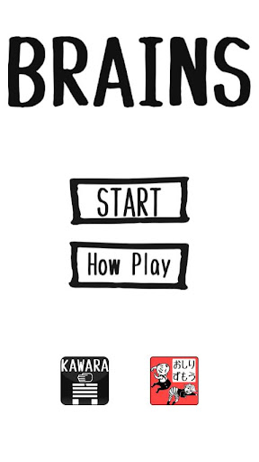 BRAINS easy one-handed game