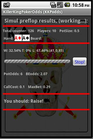 【免費紙牌App】KillerKingPokerOdds-APP點子