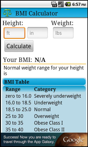 BMI Calculator