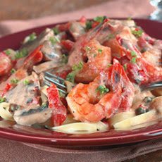 Blackened Shrimp Stroganoff