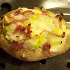 Twice-Baked Potatoes with Goat Cheese and Chives