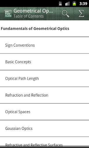 SPIE Geometrical Optics