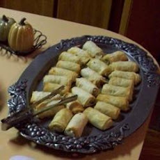 Southwestern Seafood Egg Rolls