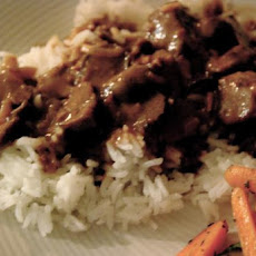 Slow Cooker Burgundy Beef Tips