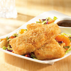 Crunchy Fish Fillets with Asian Slaw  