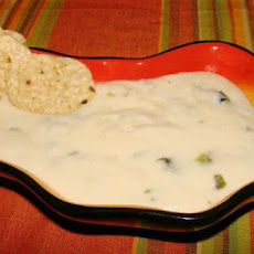 Queso Poblano or Jalapeno Dipping Sauce
