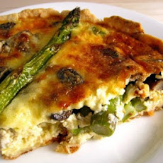 Packer's Asparagus & Tomato Quiche