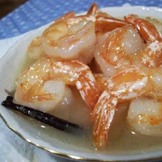 Shrimp With Coconut-Vanilla Sauce