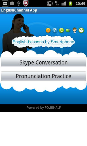 English Lessons by Smartphone