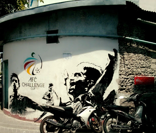 AFC Challenge Cup Mural