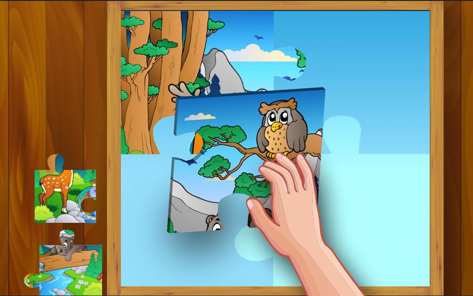 Android application Animal Puzzle Kids + Toddlers screenshort
