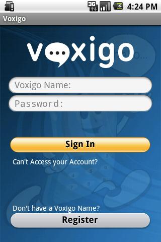 voxigo-free-voip-calls-sms for android screenshot