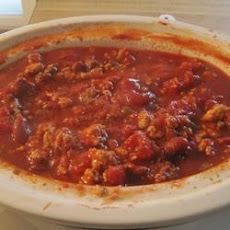 Slow Cooker Chicken and Sausage Chili