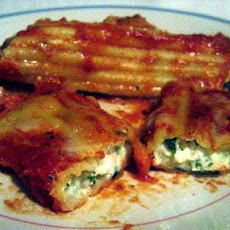 Baked 3-Cheese Manicotti