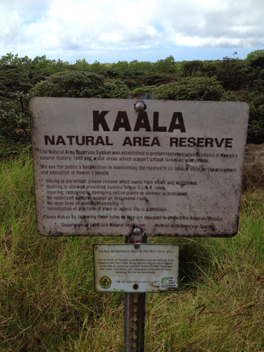 Kaala Natural Reserve