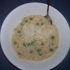 Pressure Cooker Risotto With Peas