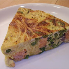 Salmon Trilogy (Part IIl): Gravad Salmon Pasta Frittata